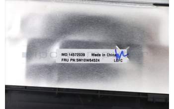 Lenovo 5M10W64524 C-Cover with keyboard, Italian, Black, Non-Backlight, Non-Fingerprint, UK