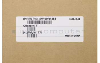 Lenovo 5M10W64555 MECH_ASM FRU ASM NBL FPR BK UK SPA