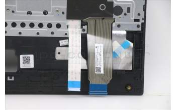 Lenovo 5M10W64572 C-Cover with keyboard, US English Euro, Black, Non-Backlight, Fingerprint, US