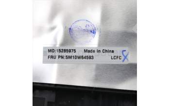 Lenovo 5M10W64593 C-Cover with keyboard,Hungarian,Black,Backlight,Non_FingerPrint