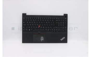 Lenovo 5M10W64605 C-Cover with keyboard,UK English,Black,Backlight,Non_Fingerprint