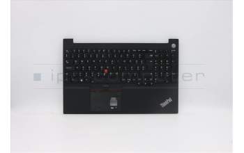 Lenovo 5M10W64627 C-Cover with keyboard, Hungarian, Black, Backlight, Fingerprint, UK