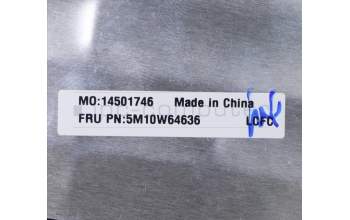 Lenovo 5M10W64636 MECH_ASM FRU ASM BL FPR BK UK NORDIC