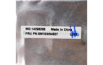 Lenovo 5M10W64637 MECH_ASM FRU ASM BL FPR BK UK SWS