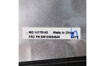 Lenovo 5M10W64640 C-Cover with keyboard,US English Euro,Black,Backlight,Fingerprint