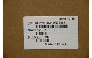 Lenovo 5M10W78867 MECH_ASM C-Cvr+KBD ASM,ARA,LTN