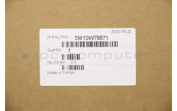 Lenovo 5M10W78871 C-Cover with keyboard, Czech/Slovakian, UK