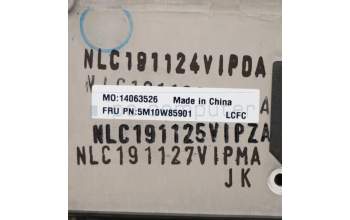 Lenovo 5M10W85901 C-Abdeckung mit Tastatur, Slowenisch, Tiefschwarz, WLAN