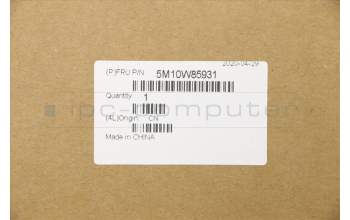 Lenovo 5M10W85931 C-Abdeckung mit Tastatur, Koreanisch, Tiefschwarz, Mobiles Breitband