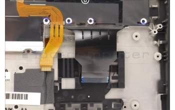 Lenovo 5M10W85956 C-Cover with keyboard, US English Euro, Deep Black, WLAN, US