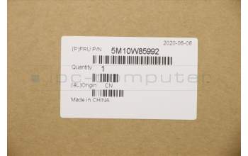 Lenovo 5M10W85992 C-Cover with keyboard, US English Euro, Deep Black, WWAN, US