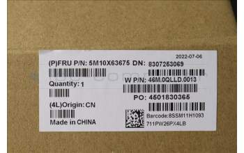 Lenovo 5M10X63675 Lenovo LCD Module, 13.3\", WUXGA, Touch, IPS