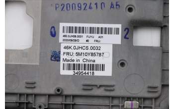 Lenovo 5M10Y85787 MECH_ASM WW C-Cvr+GRE KB ASM,LTN