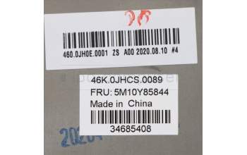 Lenovo 5M10Y85844 MECH_ASM NoWW C-Cvr+ARA KB ASM,CHY