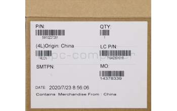 Lenovo 5M10Z27261 MECH_ASM FRU KB Cc_PT_NF_BK_US_ENG