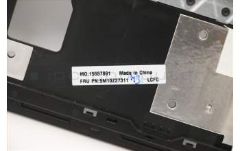 Lenovo 5M10Z27311 C-Cover with keyboard,Slovenian,Black,FingerPrint