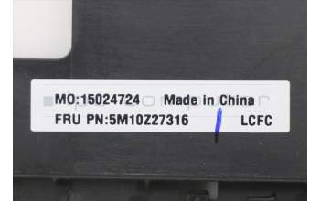 Lenovo 5M10Z27316 MECH_ASM FRU KB Cc_PT_FP_BK_UK_UKE