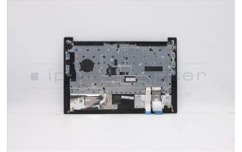 Lenovo 5M10Z27350 C-Cover with keyboard, UK English, Black, Backlight, Non-FingerPrint, UK