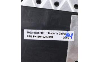 Lenovo 5M10Z27363 MECH_ASM FRU BLKB Cc_PT_FP_BK_US_ENG