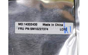 Lenovo 5M10Z27374 MECH_ASM FRU BLKB Cc_PT_FP_BK_UK_ITA