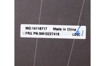 Lenovo 5M10Z27418 MECH_ASM LCD Rear Cover WQHD RGB Mic Deep Black