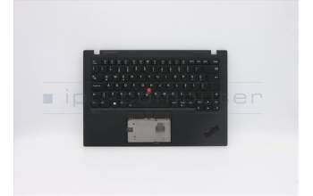 Lenovo 5M10Z27499 C-Cover with keyboard, Turkish, Deep Black, WLAN, UK