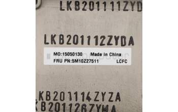 Lenovo 5M10Z27511 MECH_ASM GRP_KBD_BZL_BRPT_WWAN_DB_CHY