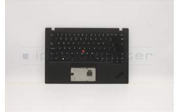 Lenovo 5M10Z27511 C-Cover with keyboard, Brazil Portuguese, Deep Black, WWAN, UK