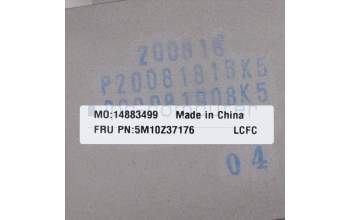 Lenovo 5M10Z37176 MECH_ASM GRP_KBD_BZL_Italian_WW_IG_CHY