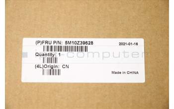 Lenovo 5M10Z39628 C-Cover with keyboard, Greek, NO WWAN, US