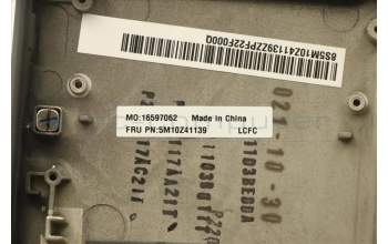Lenovo 5M10Z41139 MECH_ASM CCov KBD ARA US(LTN)BK FPR