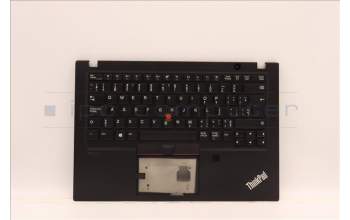 Lenovo 5M10Z41171 MECH_ASM CCov KBD FRA/ENG UK(LTN)BK FPR