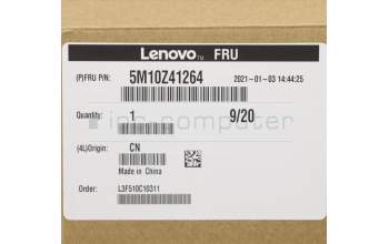 Lenovo 5M10Z41264 C-Cover with keyboard, Danish, Black, Backlight, UK