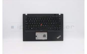 Lenovo 5M10Z41265 MECH_ASM CCov BL KBD DEN UK(SNX)BK