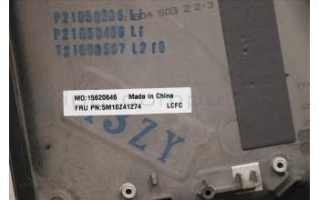 Lenovo 5M10Z41274 MECH_ASM CCov BL KBD EURO_ENG US(SNX)BK