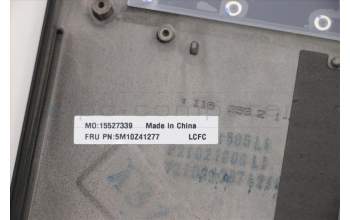 Lenovo 5M10Z41277 C-Cover with keyboard, French, Black, Backlight, US