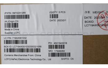 Lenovo 5M10Z41285 C-Abdeckung mit Tastatur, Griechisch, Schwarz, Hintergrundbeleuchtung