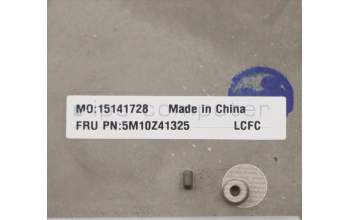 Lenovo 5M10Z41325 C-Cover with keyboard, Spanish, Black, Backlight, UK