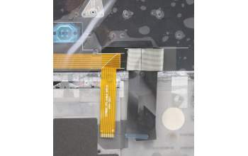 Lenovo 5M10Z41396 C-Cover with keyboard, Hungarian, Black, Backlight, Fingerprint, UK