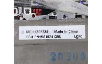 Lenovo 5M10Z41398 MECH_ASM CCov BL KBD ILD UK(LTN)BK FPR