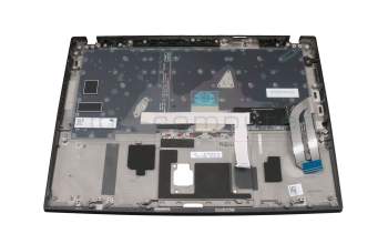 5M10Z41494 original Lenovo keyboard incl. topcase DE (german) black/black with backlight and mouse-stick