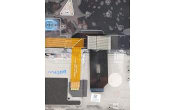 Lenovo 5M10Z41521 C-Cover with keyboard, Spanish LA, Black, Backlight, FingerPrint, UK