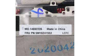 Lenovo 5M10Z41553 MECH_ASM CCov BLKB UKE UK(LTN)BK FPR_NFC