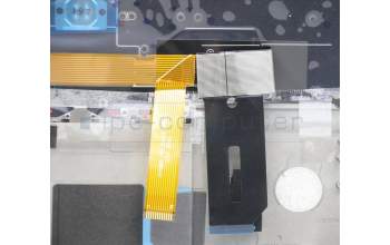 Lenovo 5M10Z54171 C-Cover with keyboard, Danish, Black, Backlight, UK