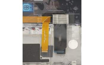 Lenovo 5M10Z54203 C-Cover with keyboard,Norwegian,Black,Backlight