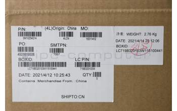 Lenovo 5M10Z54214 MECH_ASM Ccov BKLT KBD SWE/FIN UK(LTN)BK