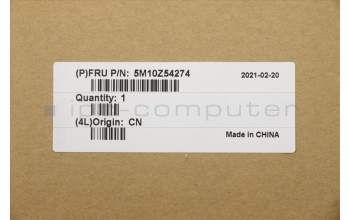 Lenovo 5M10Z54274 MECH_ASM Ccv BLT KBD LA_SPA UK(LTN)BK FP