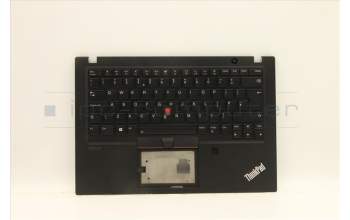 Lenovo 5M10Z54300 C-Cover with keyboard,UK English,Black,Backlight