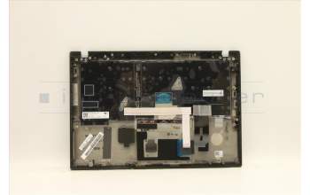 Lenovo 5M10Z54300 C-Cover with keyboard,UK English,Black,Backlight