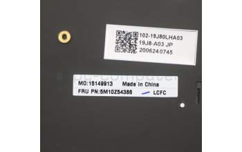 Lenovo 5M10Z54386 MECH_ASM KB w/KB Mlr Num BL(CHY)Japanese